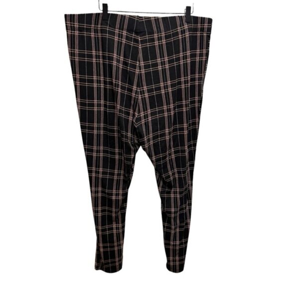 Pennington’s Fashion Plaid-Printed Leggings - In Every Story Size 2x - Picture 6 of 12